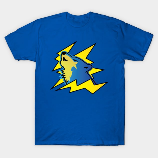 Thunder Howler T-Shirt by EdwardLarson